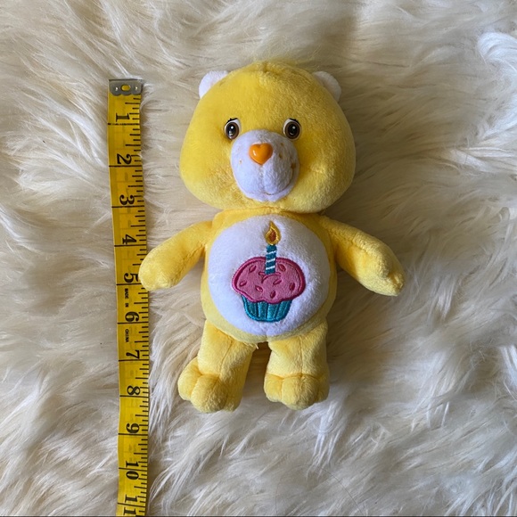 ❌SOLD❌ VINTAGE 2003 CARE BEAR BIRTHDAY BEAR PLUSH DOLL - Picture 7 of 8